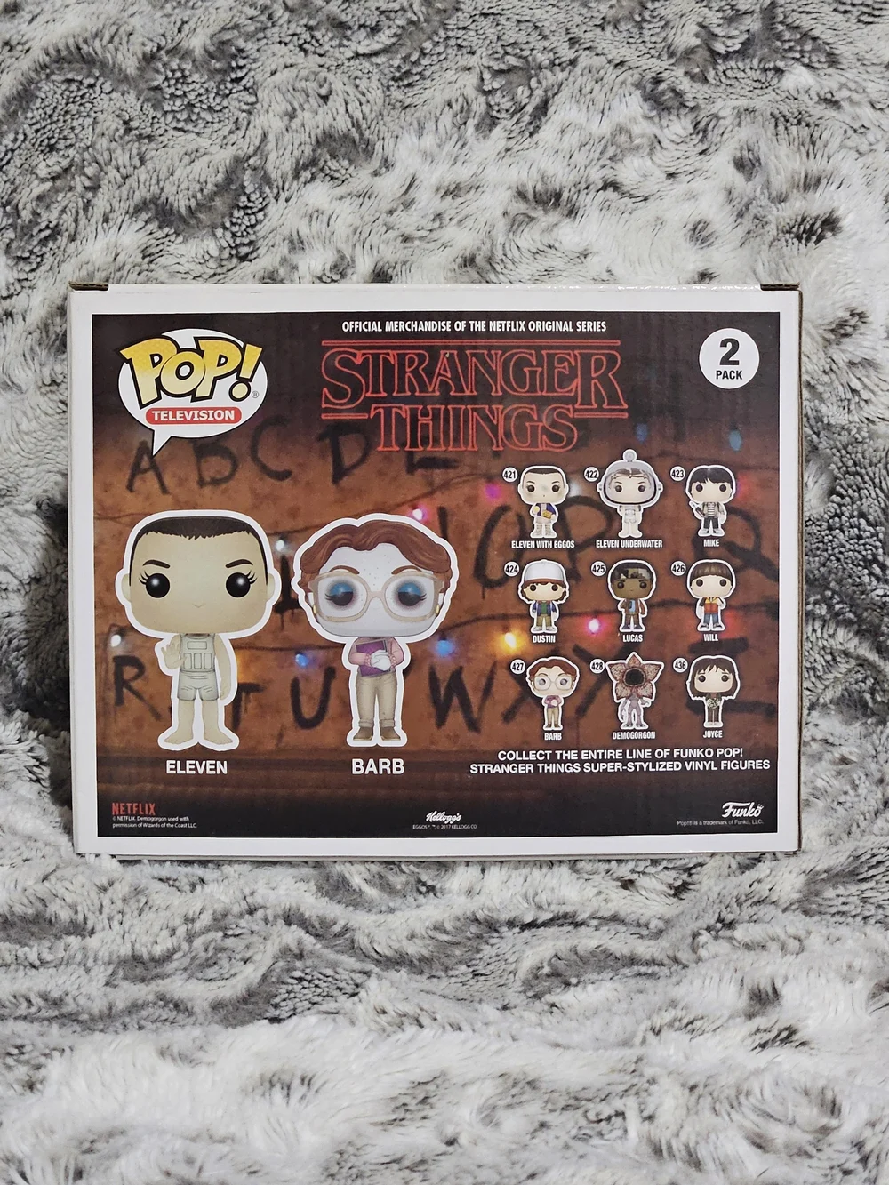 Funko Pop Upside Down Eleven & Barb 2-Pack - 2017 Spring Convention Exclusive